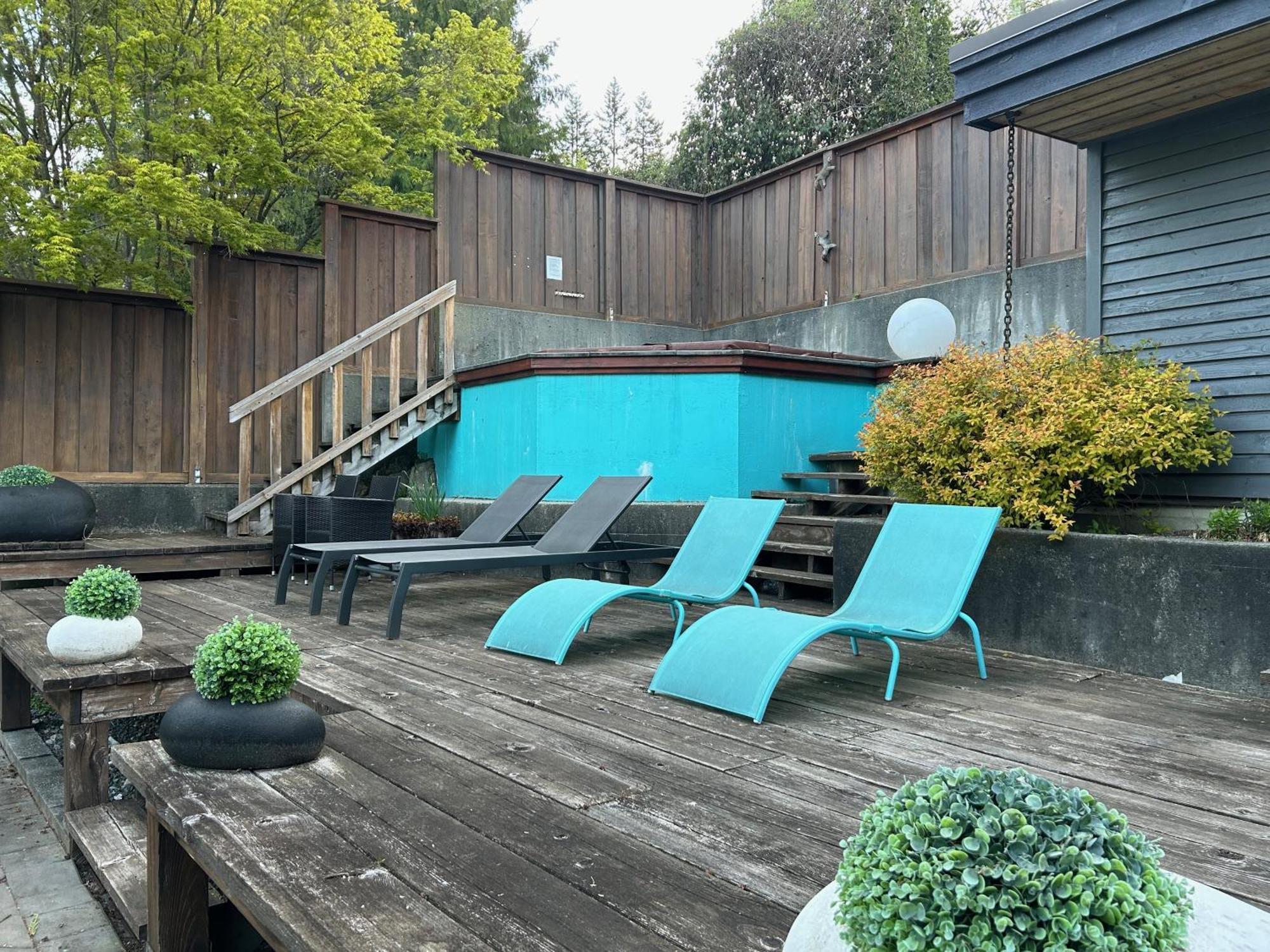 Seymour Private Bedroom, Ensuite Bathroom With Shared Pool, Hot Tub With Views North Vancouver Exterior foto